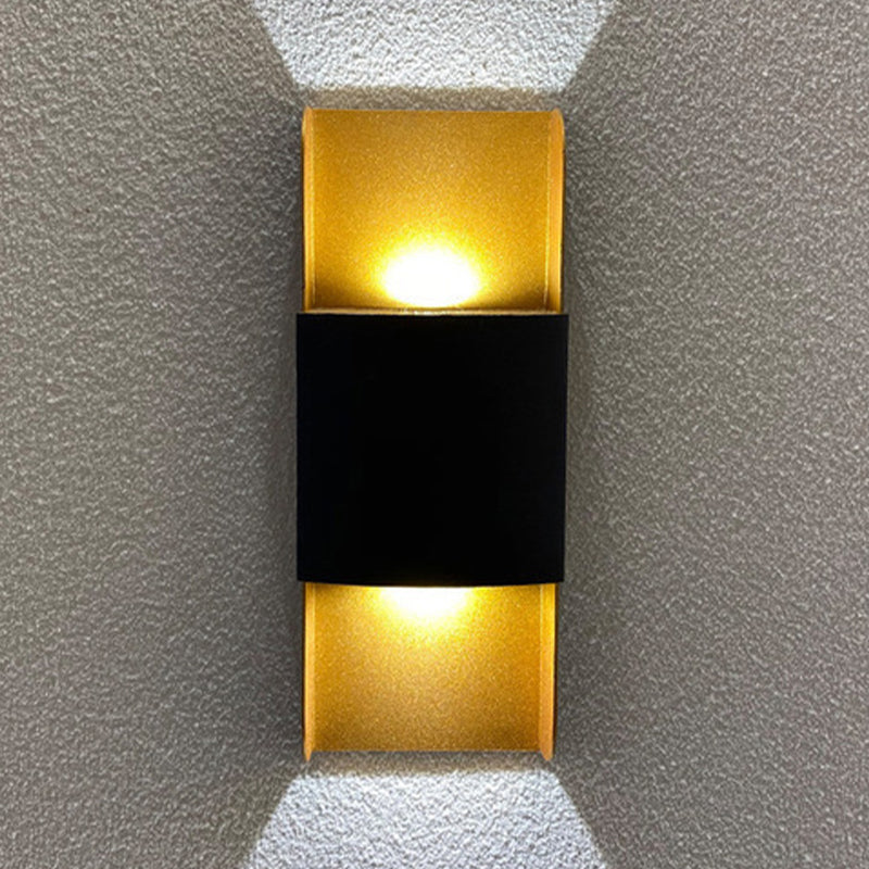 Rectangle 2 - Light Wall Flush Mount Light Modern Aluminum Wall Light