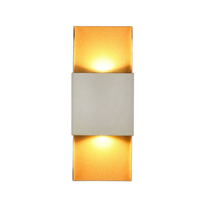 Rectangle 2 - Light Wall Flush Mount Light Modern Aluminum Wall Light