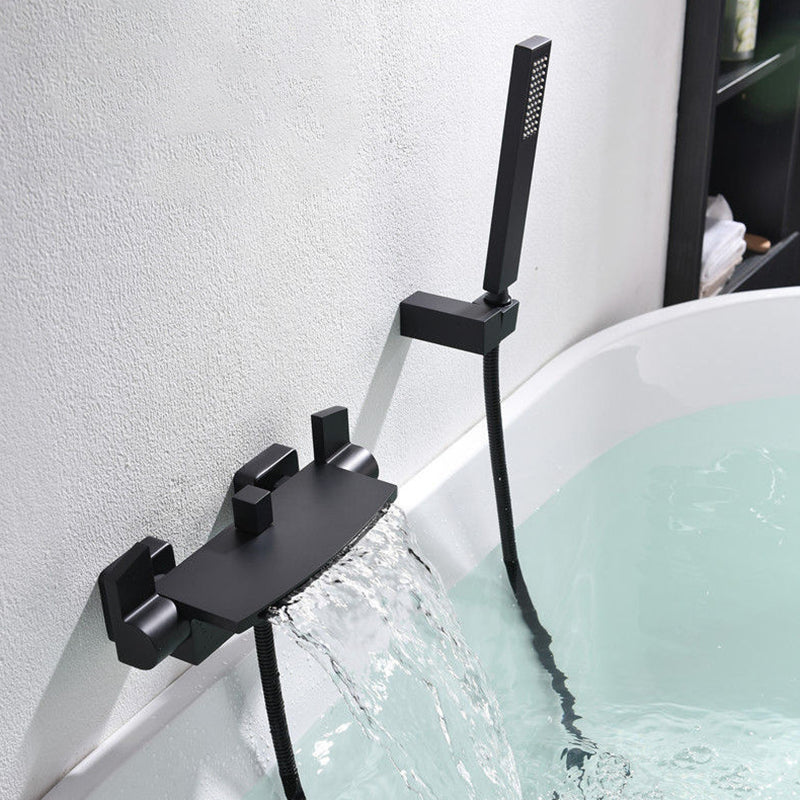 Wall Mounted Bathroom Faucet Modern Style Mental Bathroom Faucet