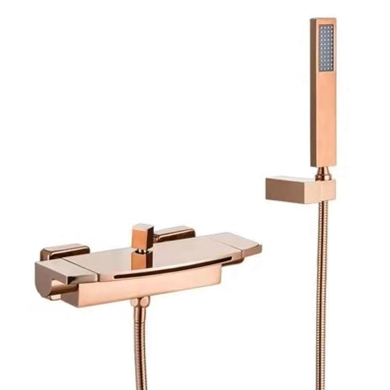 Wall Mounted Bathroom Faucet Modern Style Mental Bathroom Faucet