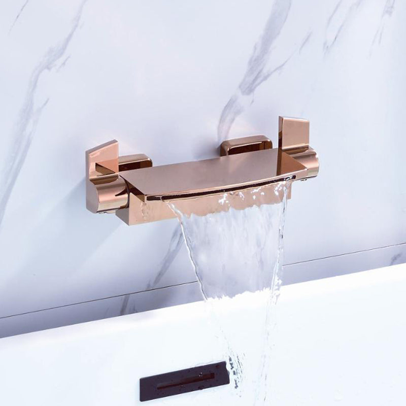 Wall Mounted Bathroom Faucet Modern Style Mental Bathroom Faucet