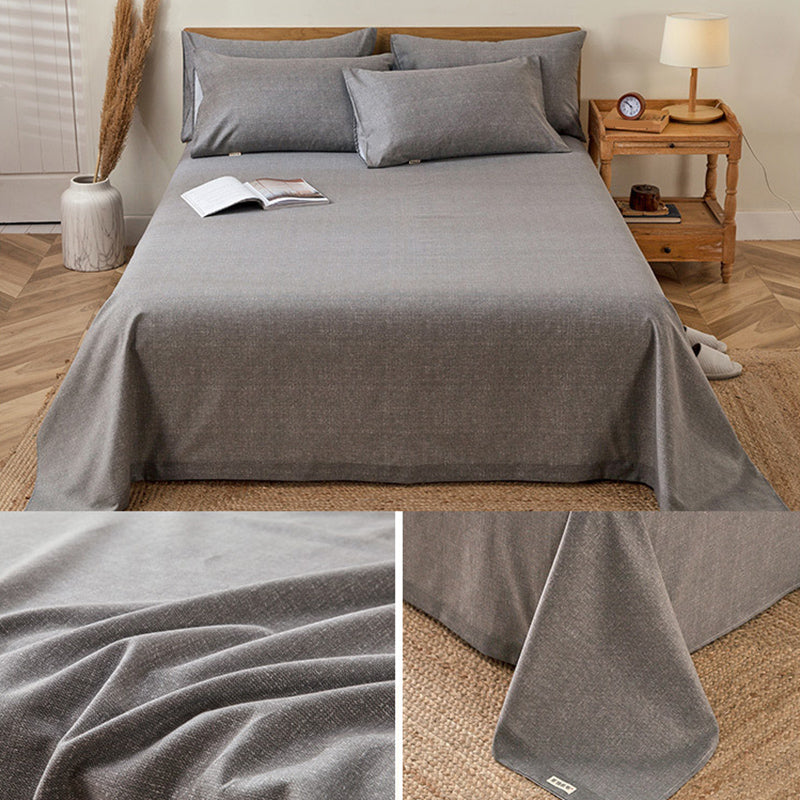 1 and 3 Piece Fitted Sheet Sateen Weave Bed Sheet Set Breathable Sheet