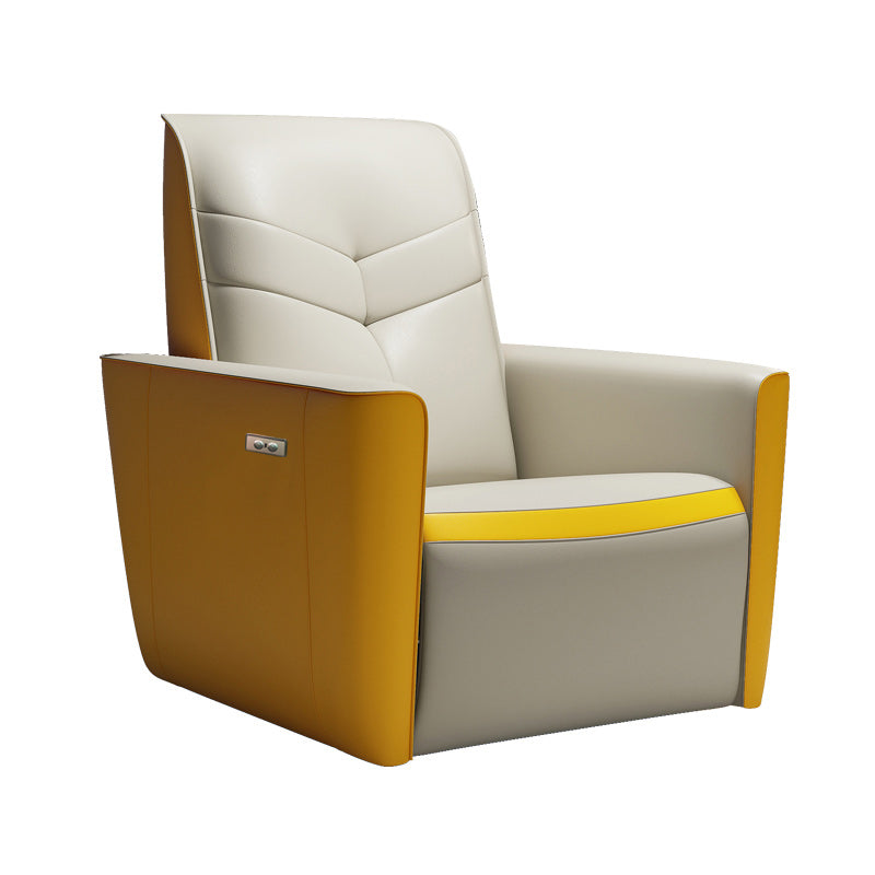 Leather Standard Recliner Modern Simple Home Single Recliner