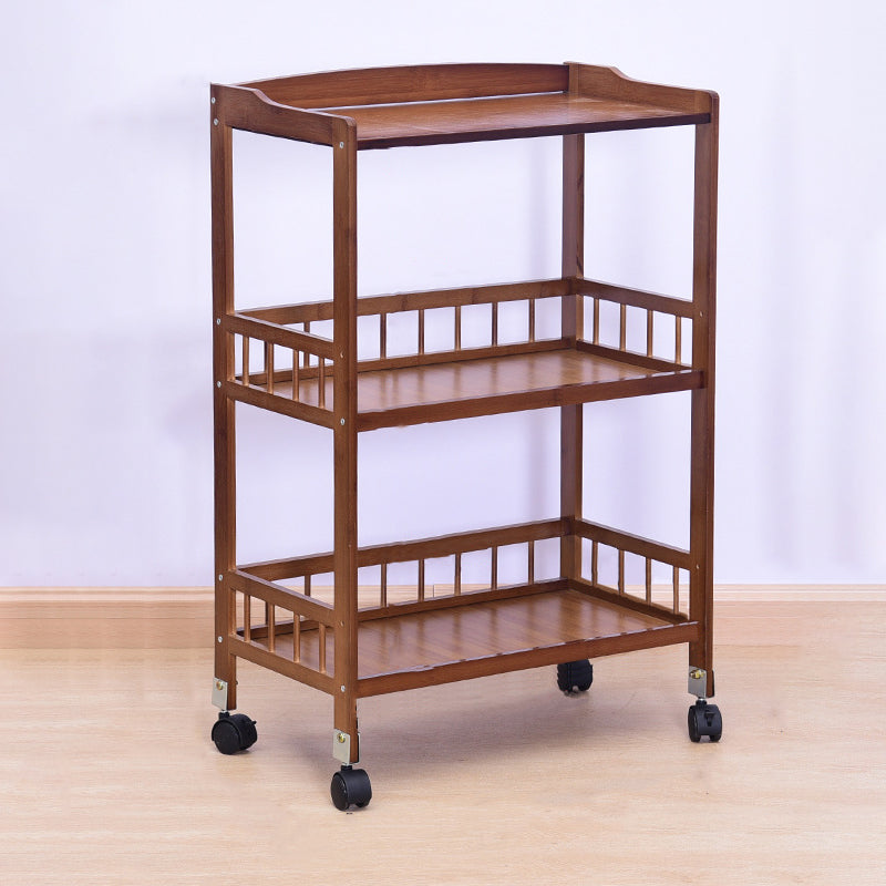 Modern Prep Table Open Storage Dining Room Rectangular Prep Table