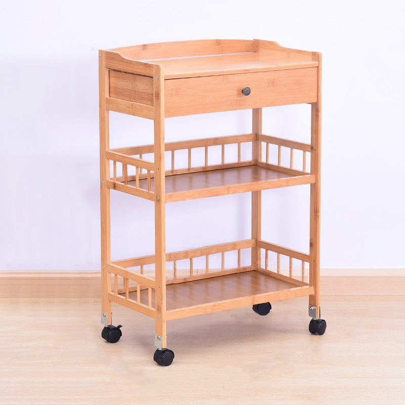 Modern Prep Table Open Storage Dining Room Rectangular Prep Table