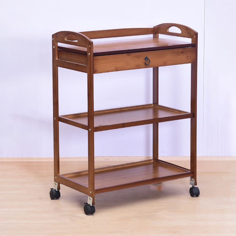 Modern Prep Table Open Storage Dining Room Rectangular Prep Table