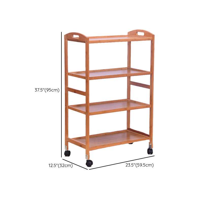 Modern Prep Table Open Storage Dining Room Rectangular Prep Table