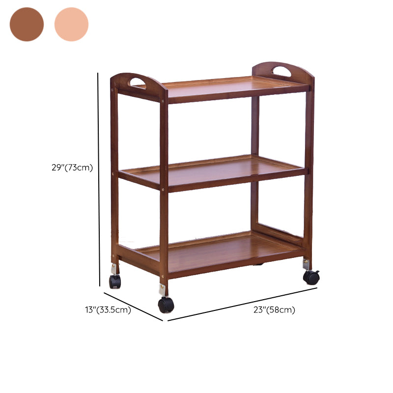 Modern Prep Table Open Storage Dining Room Rectangular Prep Table