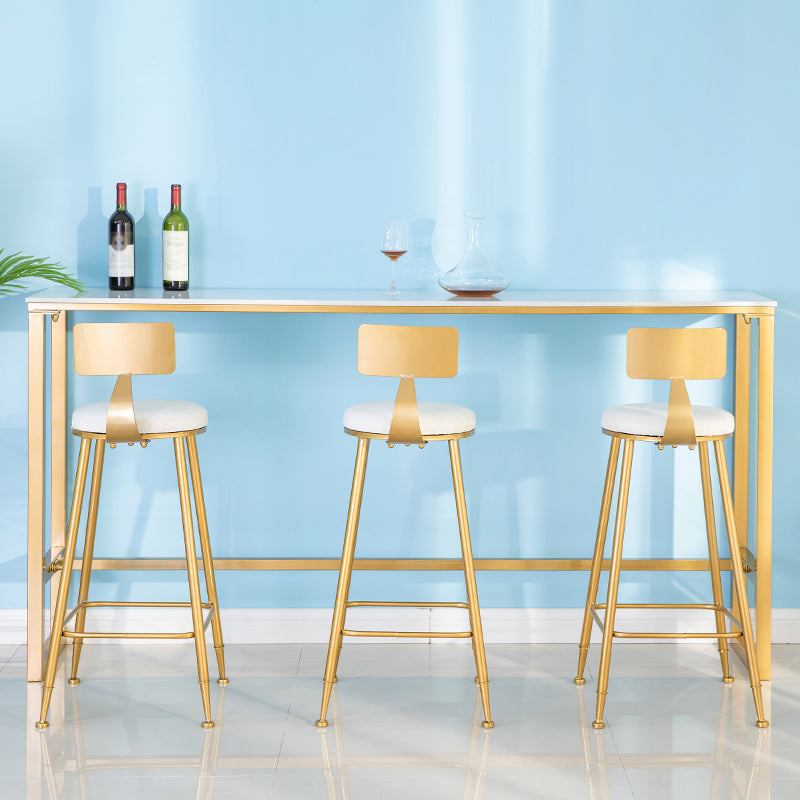 Modern Rectangular Table and Stool Set 1/4/7 Pieces Pub Dining Set