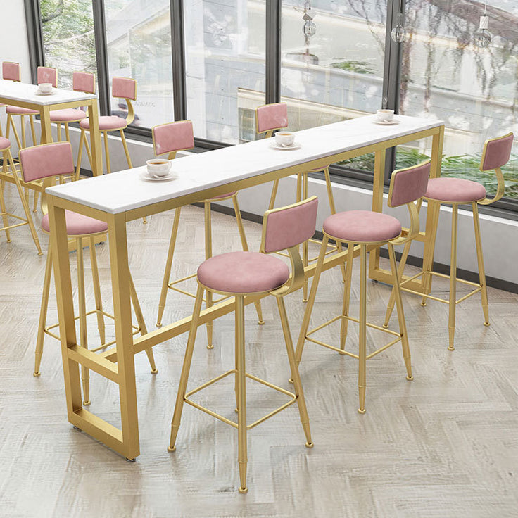 1/2/5/7/9 Pieces Pub Dining Set Modern Rectangular Table and Stool Set