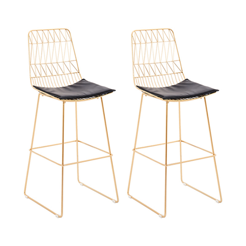 Glam Black Bar Table Set 1/2/7 Pieces Solid Wood Counter Table Set for Indoor