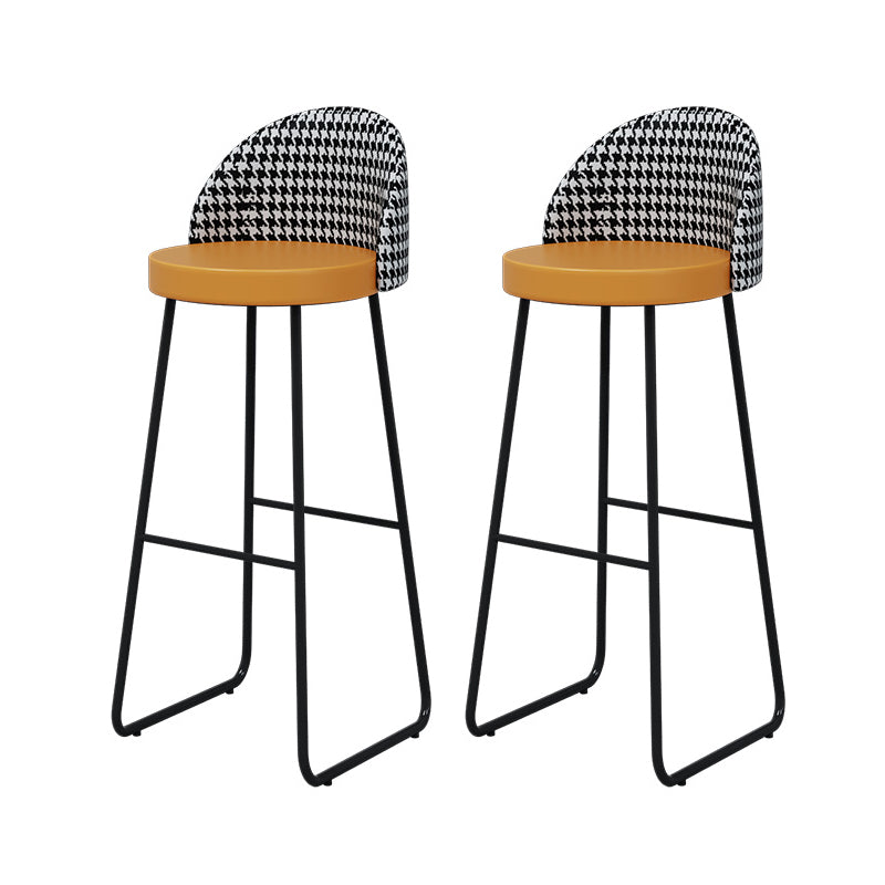 Rectangle Pub Dining Set 1/2/3/5/7 Pieces Solid Wood Counter Table with Upholstered Stools