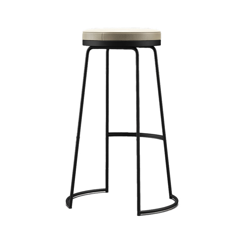 Modern Bar Table Set 1/4 Pieces Marble Counter Table with Upholstered Stools