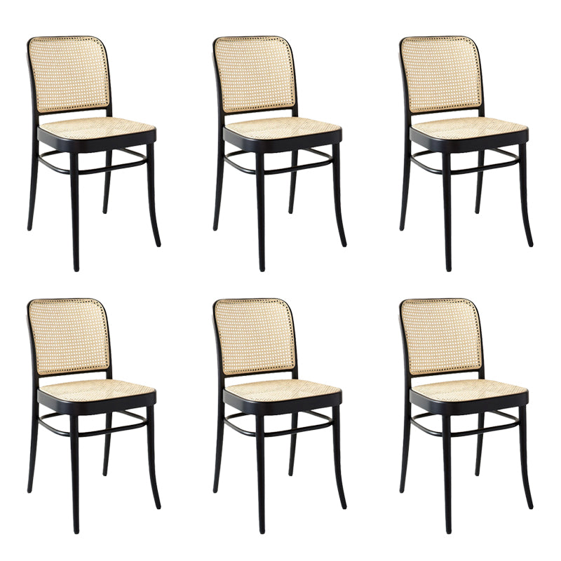 Modern Style Chair Solid Wood Open Back Dining Chair for Home
