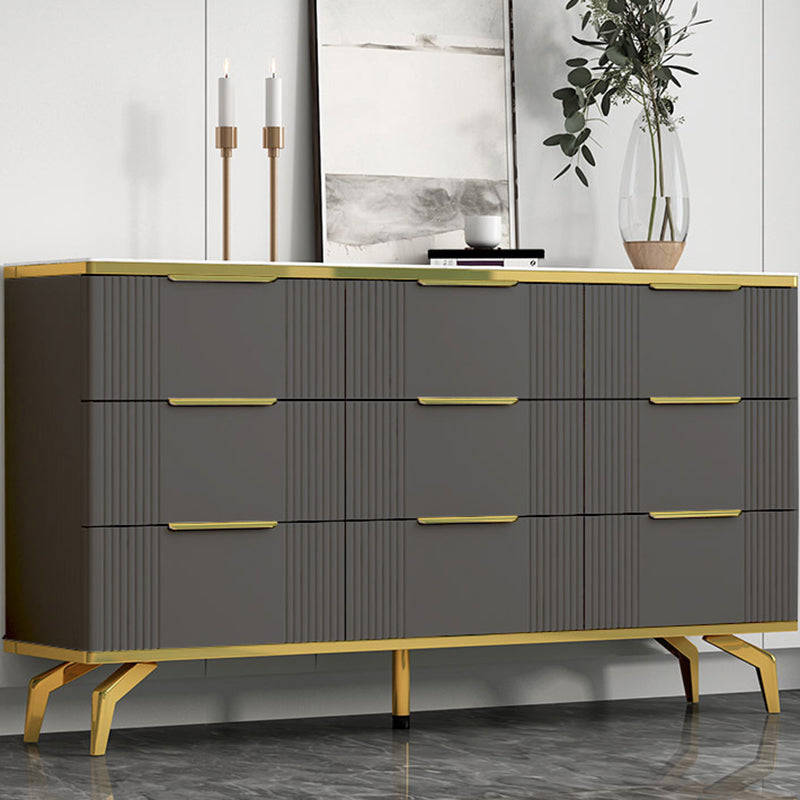 11.7-inch Width Contemporary Storage Chest Stone Storage Chest Dresser