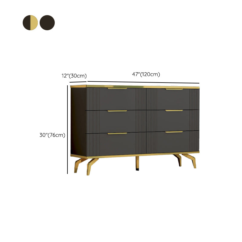 11.7-inch Width Contemporary Storage Chest Stone Storage Chest Dresser