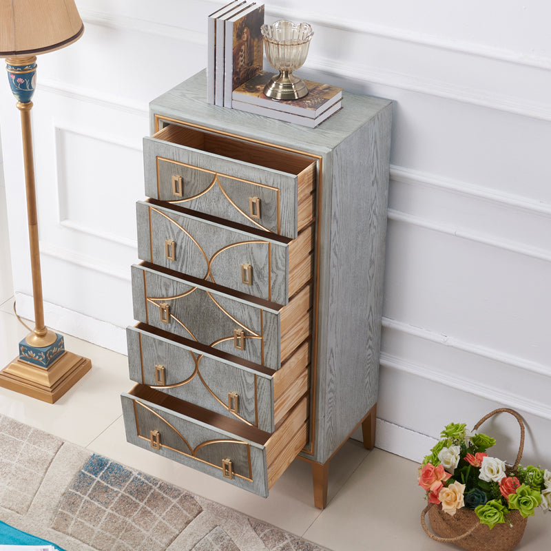 14.82-inch Width Modern Storage Chest Dresser Manufactured Wood Storage Chest