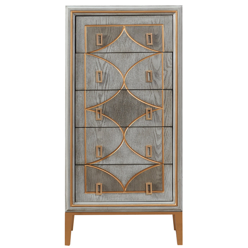 14.82-inch Width Modern Storage Chest Dresser Manufactured Wood Storage Chest