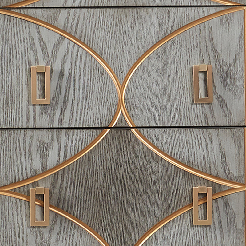 14.82-inch Width Modern Storage Chest Dresser Manufactured Wood Storage Chest