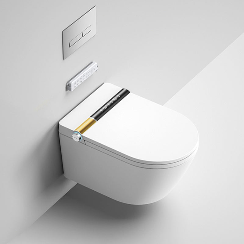 Modern Wall Mount Flush Toilet One-Piece Toilet Single Flush Urine Toilet