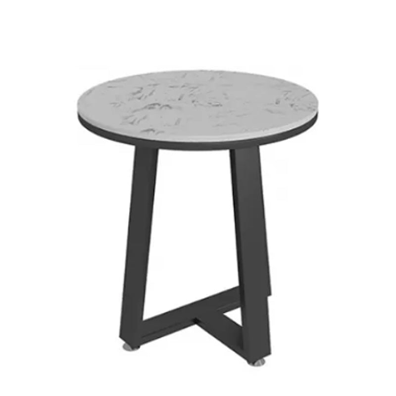 Contemporary Coffee Table Oval Single Stone Coffee Cocktail Table