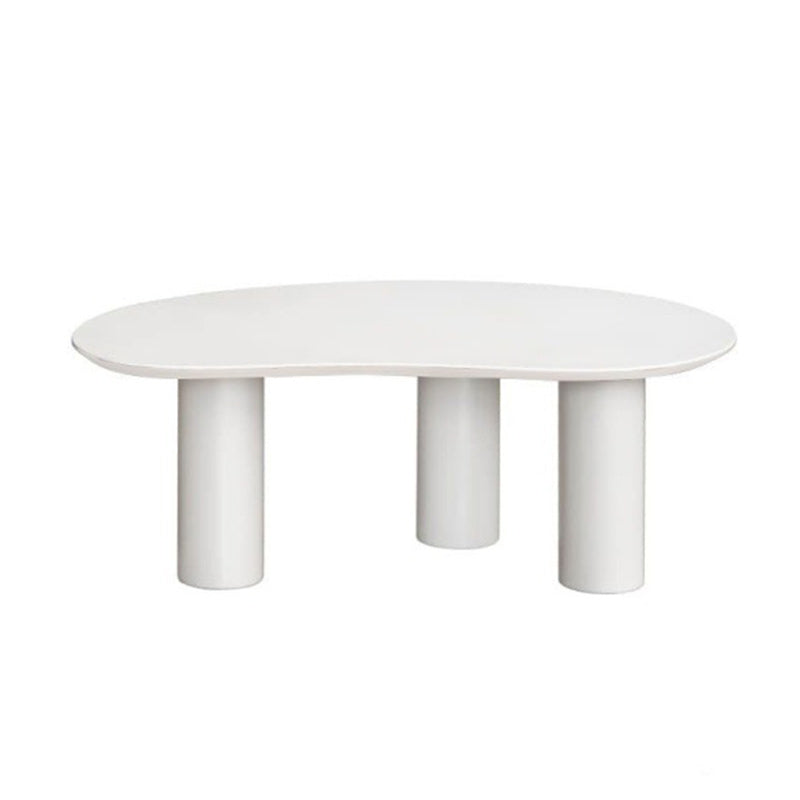 Wooden Geometric Contemporary Coffee Table 3 Legs Coffee Table