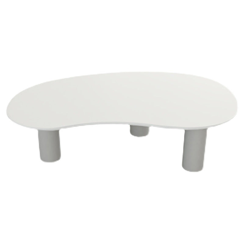 Wooden Geometric Contemporary Coffee Table 3 Legs Coffee Table