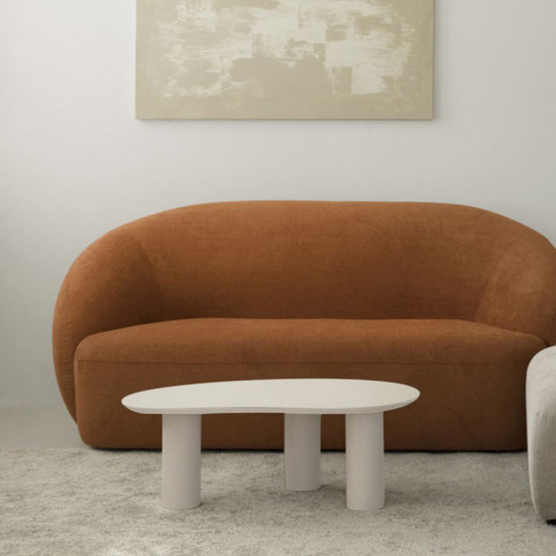 Wooden Geometric Contemporary Coffee Table 3 Legs Coffee Table