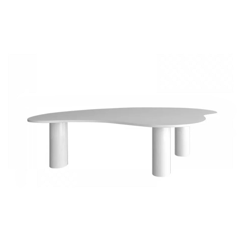 Stone Geometric Contemporary Coffee Table 3 Legs Coffee Table
