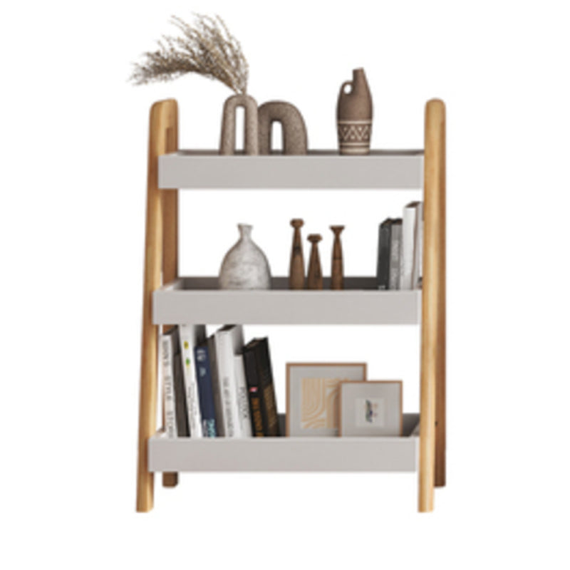 Contemporary Wood Bookshelf Standard Shelves Included Bookcase