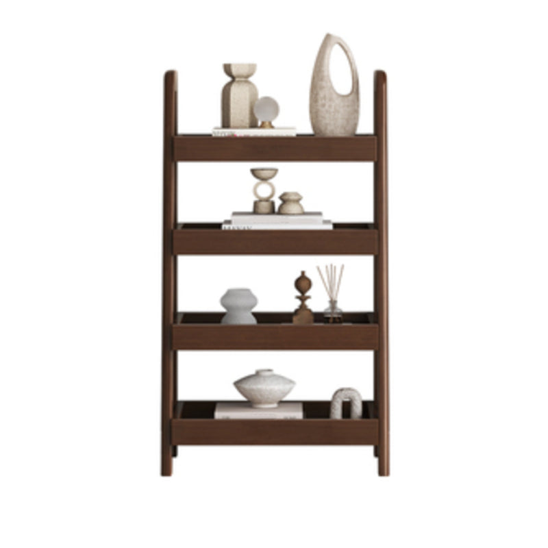 Contemporary Wood Bookshelf Standard Shelves Included Bookcase