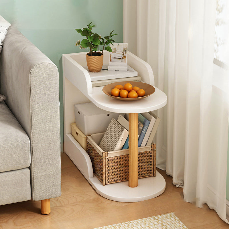 Engineered Wood Bookcase Standard Contemporary Bookshelf with Shelves