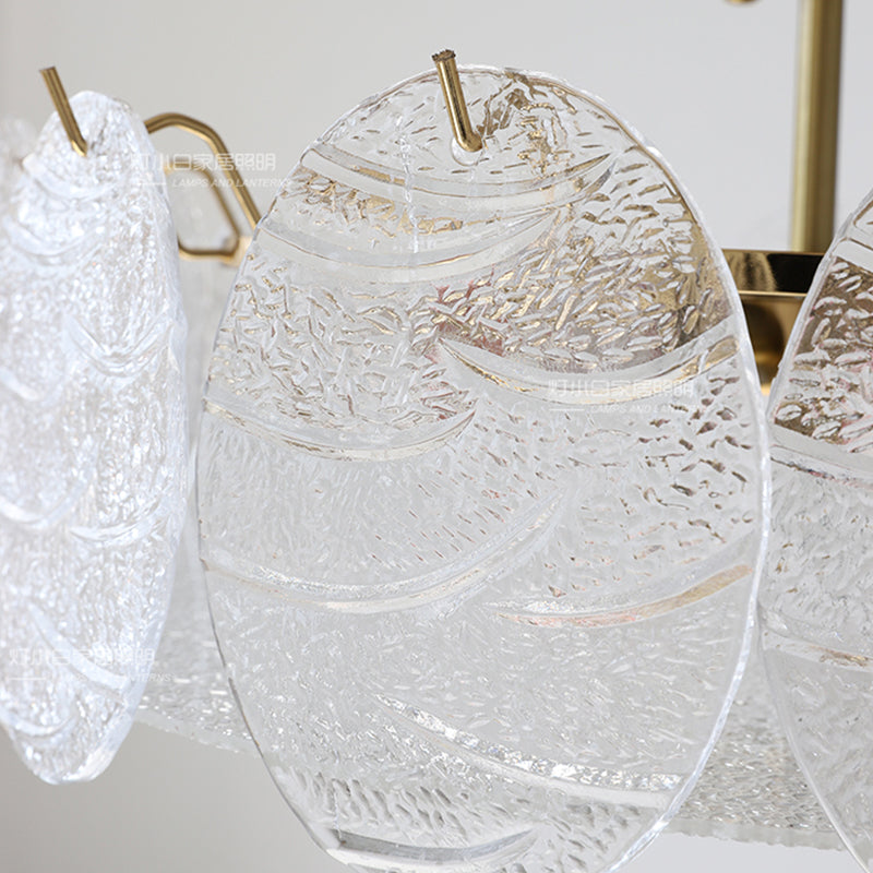 Nordic Ceiling Lamp Simple Glass Shade Flush Mount Light Fixture
