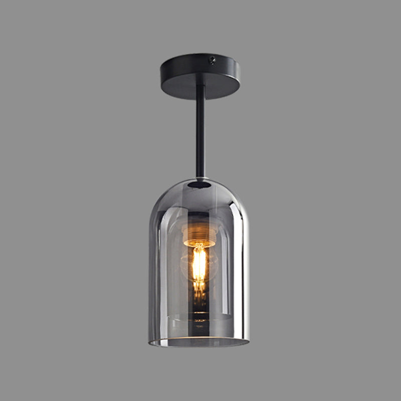Nordic Style 1-Light Ceiling Lamp Geometry Shape Ceiling Light for Living Room