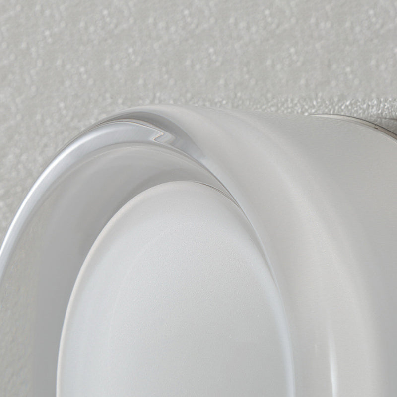 Cylinder Shape Wall Lamp Modern Style Acrylic 1 Lights Wall Light for Living Room