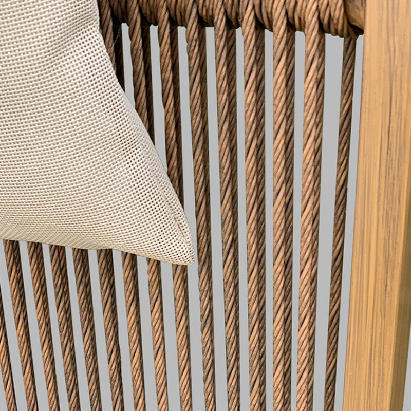 Modern Wicker Rocker Chair Metal Frame Rocker Chair for Outdoor