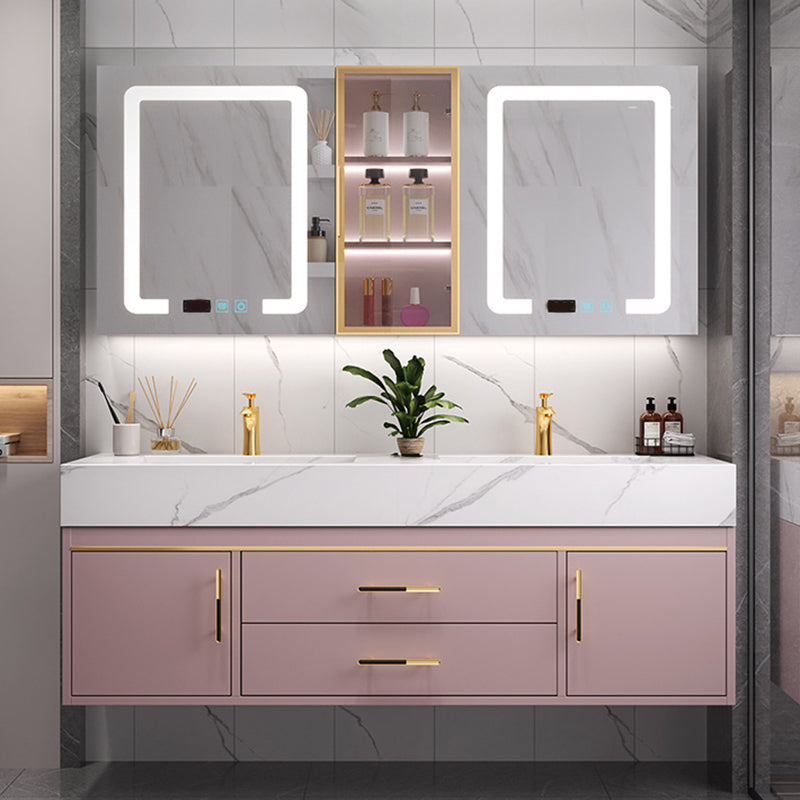 Modern Style Bathroom Vanity Set Solid Wood Bathroom Vanity Set