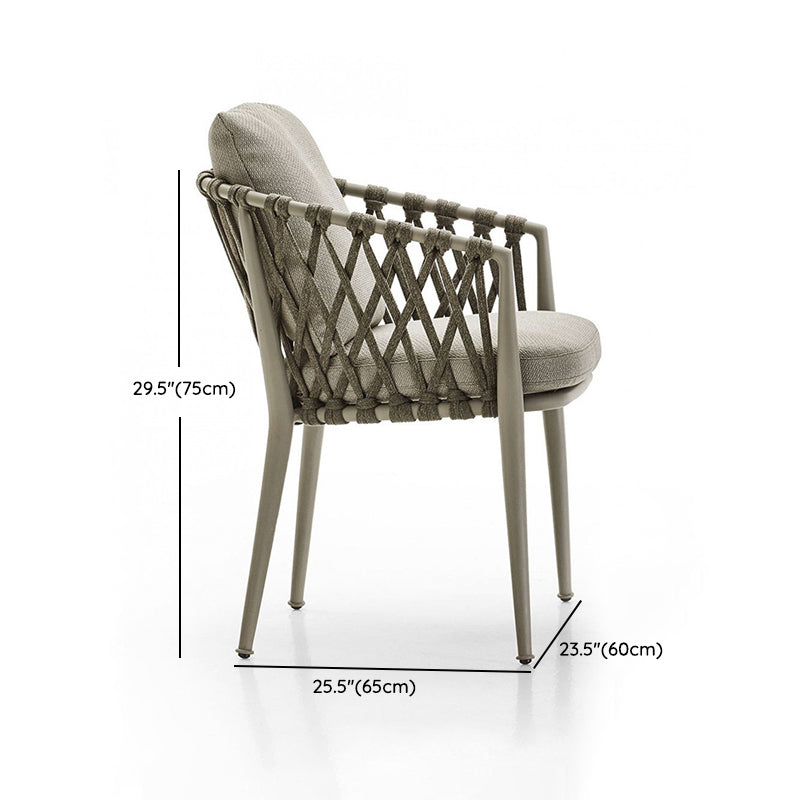 Boho Style 1/7 Pieces Dining Stone Set Rectangle Dining Table Set