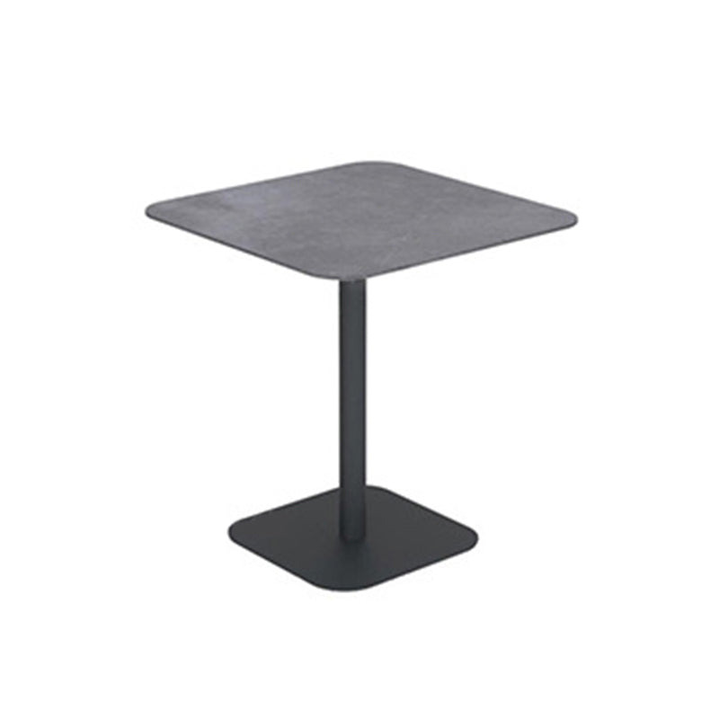 Boho Style 1/3/7 Pieces Dining Stone Set Metal Dining Table Set for Outdoor