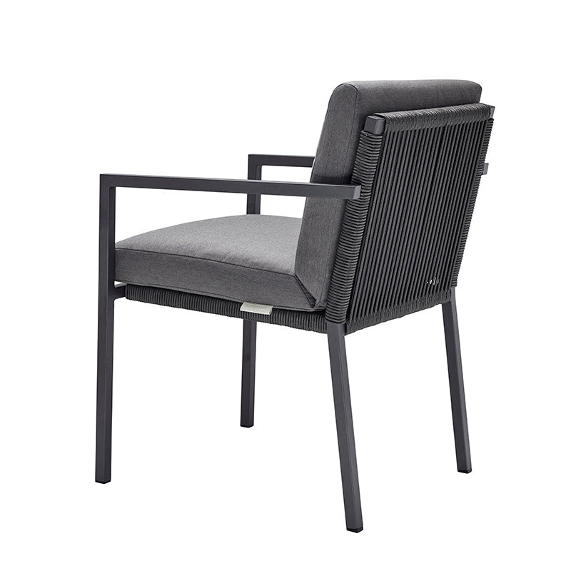 Boho Style 1/3/5/7 Pieces Dining Metal Set Wooden Dining Table Set for Outdoor