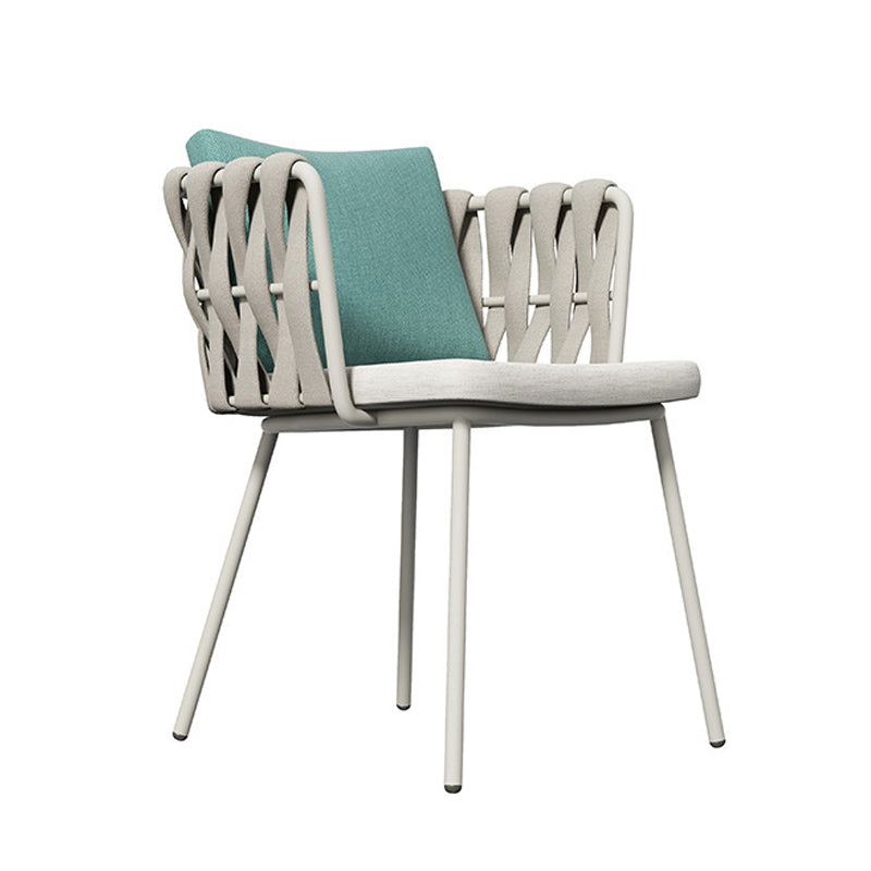 Boho Style 1/5/7/8/9 Pieces Dining Metal Set Stone Dining Table Set for Outdoor