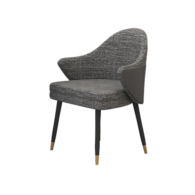 Glam Dinette Set for Dining Room 1/2/5 Pieces Glossy White Dining Table Set