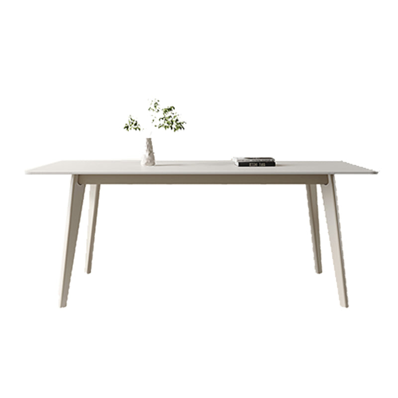 Contemporary 1/2/5/7 Pieces Dining Set Rectangle Stone Dining Table Set for Kitchen