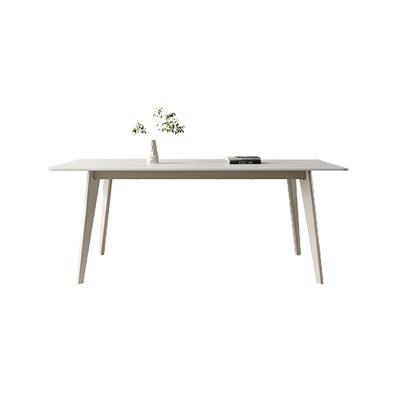 Contemporary 1/2/5/7 Pieces Dining Set Rectangle Stone Dining Table Set for Kitchen