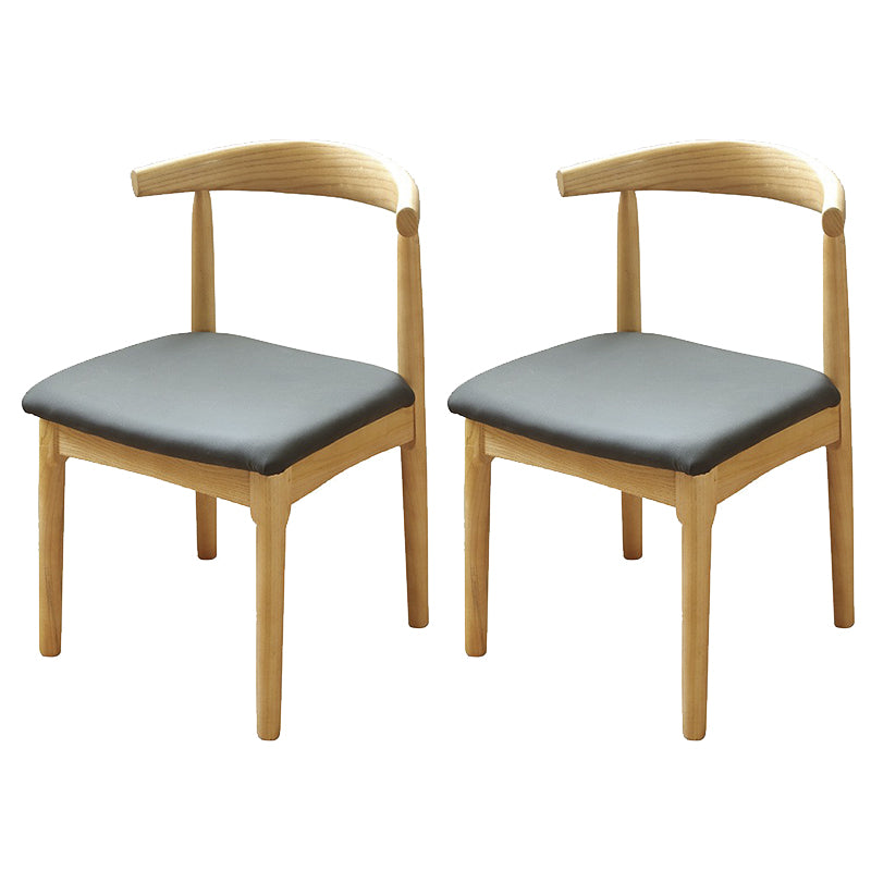 Modern Pine Wood Dining Set 1/2/3/5/7 Pieces Natural Finish Dinette Set