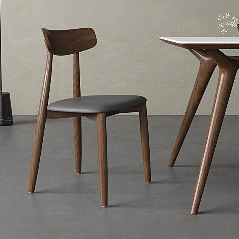 Contemporary 1/4/5 Pieces Dining Set Rectangle Stone Dining Table Set in White