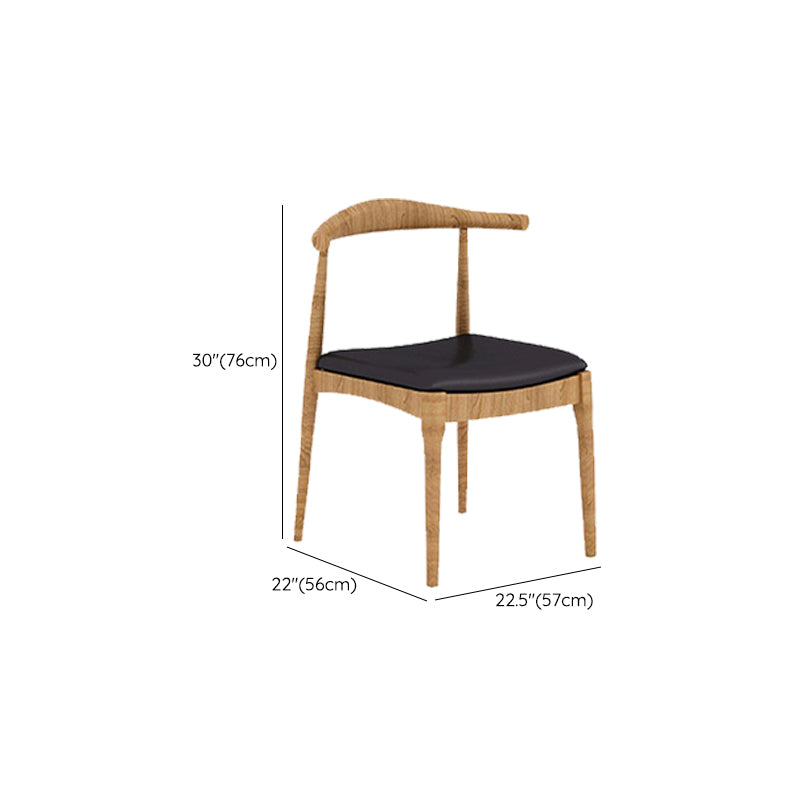 Contemporary 1/2/5 Pieces Furniture Rectangle Solid Wood Dining Table Set in Natural