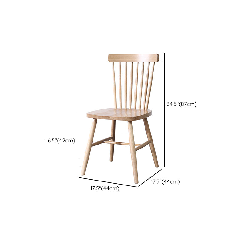 Contemporary 1/4/5 Pieces Furniture Rectangle Solid Wood Dining Table Set in Brown