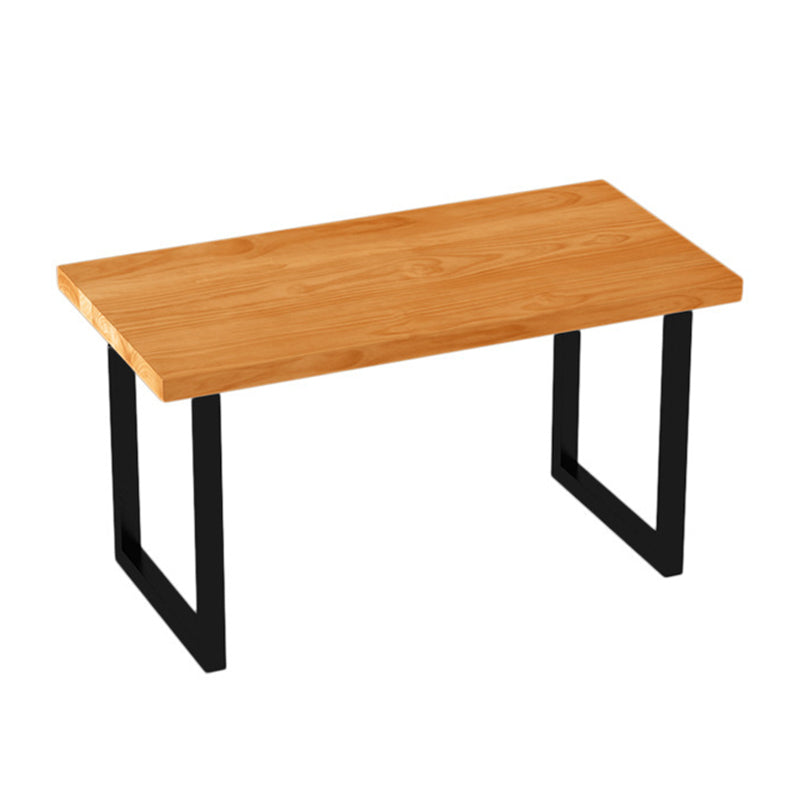 Industrial 1/4/5/7 Pieces Furniture Solid Wood Rectangle Dining Table Set in Brown