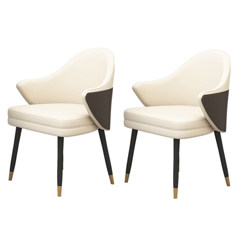 Modern Stone Dining Set 1/2/5 Pieces Round Dining Table Set with Padded Chairs